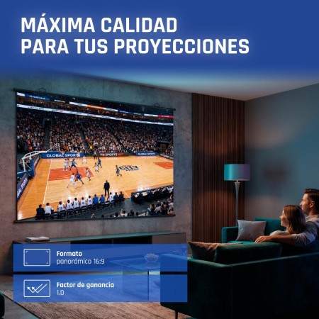 iggual Pantalla enrollable manual 100″16:9 PEM100p