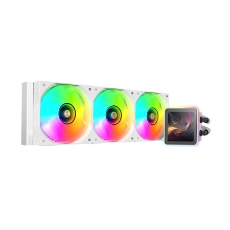 Kit refrigeracion liquida mars gaming mlvisionpro360 argb 3x 120mm blanco