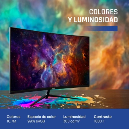 iggual Monitor 27″ IPS 1ms FHD 120Hz VGA HDMI Slim