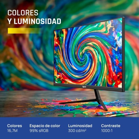 iggual Monitor 24″ IPS 1ms FHD 120Hz VGA HDMI Slim