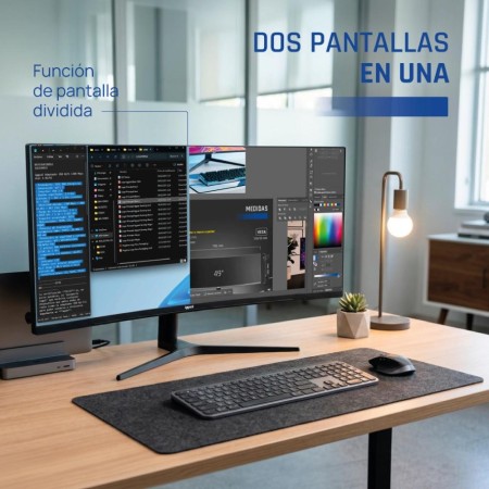 iggual Monitor 34″ UWQHD 1ms 2DP 2HDMI MM AA Curvo