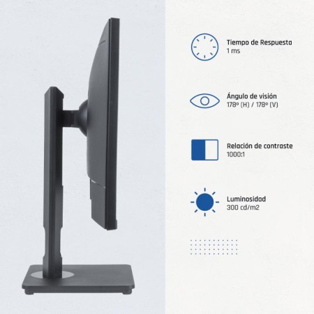 iggual Monitor 27″ VGA HDMI 120Hz pivotante AA MM