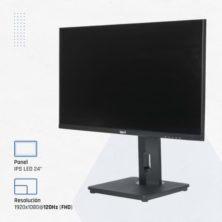iggual Monitor 24″ VGA HDMI 120Hz pivotante AA MM