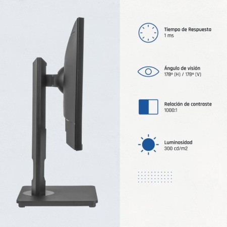 iggual Monitor 24″ VGA HDMI 120Hz pivotante AA MM