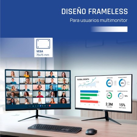 iggual Monitor 21,5″ IPS 1ms FHD 120Hz VGA HDMI DP
