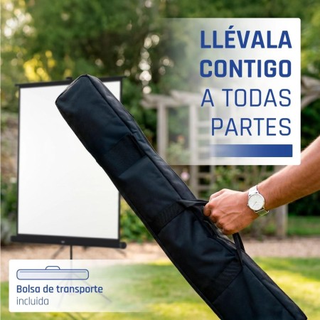 iggual Pantalla 72″ 152x115 cm 4:3 trípode+bolsa