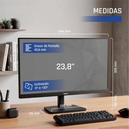 iggual Monitor 24″ 120Hz 1ms MM VESA Mini PC