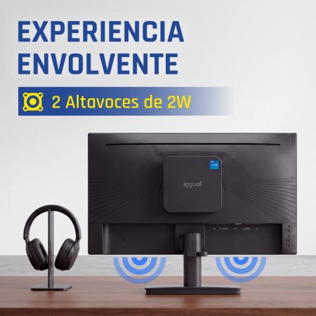 iggual Monitor 24″ 120Hz 1ms MM VESA Mini PC