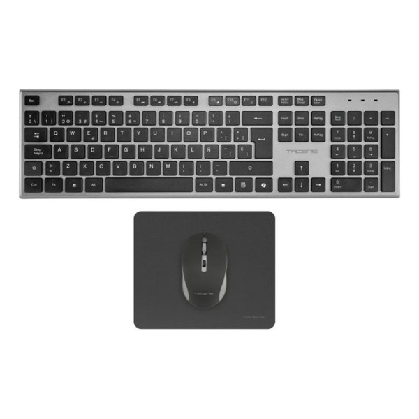 Teclado  raton gaming tacens zenith low profile inalambrico