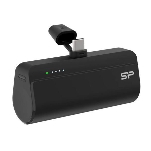 Powerbank silicon power qd50 5000mah usb tipo c negro