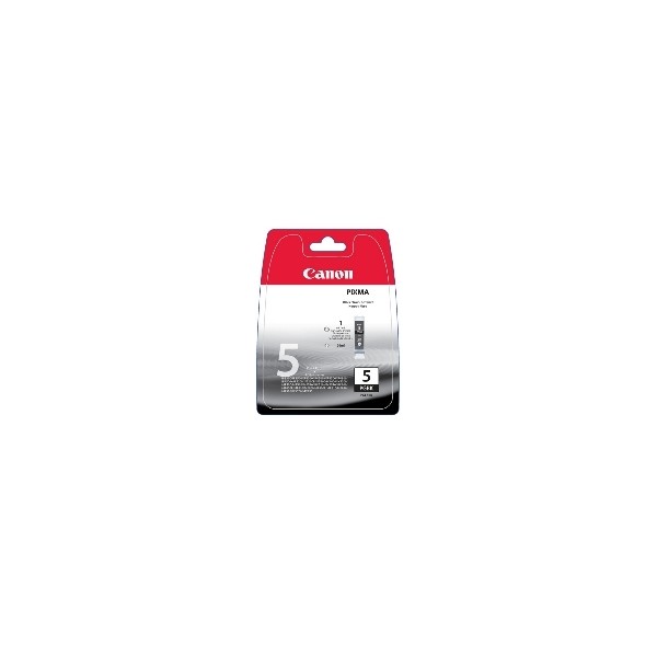 Cartucho tinta canon pgi 5 negro pigmentado 26ml pixma 4200 -  5200 mp 500 -  800 blister