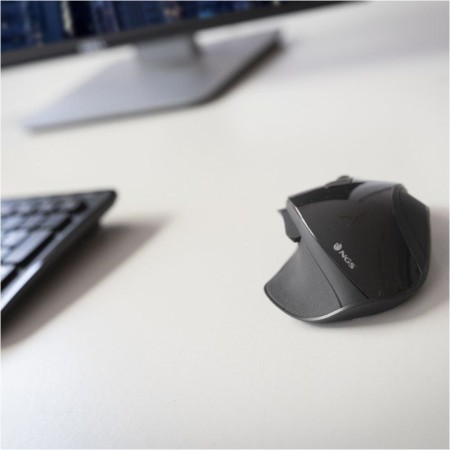 NGS Ratón Inalámbrico 2.4 GHz BOWBLACK16000DPI Neg