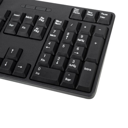 NGS EUPHORIAKIT TECL + RATON WIRELESS 2,4GHZ NEGRO
