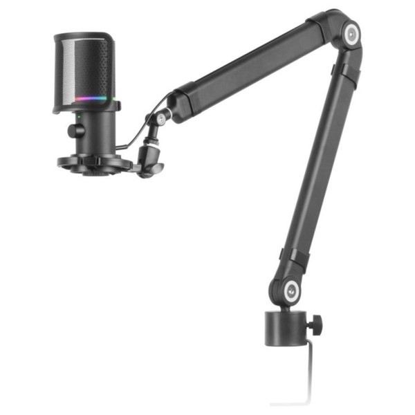 Microfono mars gaming mmicxt argb negro