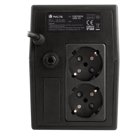 NGS Sai FORTRESS 1200V3, UPS 480W - AVR 2 SHUCKO