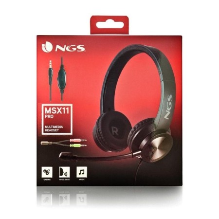 NGS AURICULAR CON MICROFONO AJUST JACK MSX11PRO
