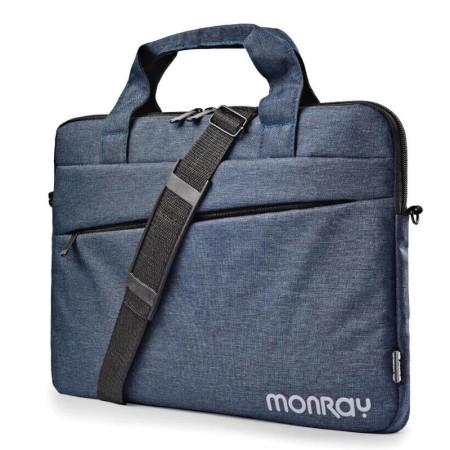 MONRAY Maletin CHARTER 15,6″ Azul jaspeado