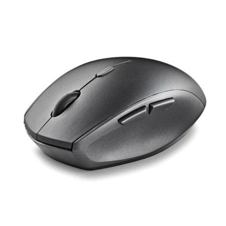 Ratón Inalámbrico NGS Bee Black/ Hasta 1600 DPI