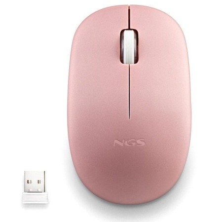 NGS Raton Fogpro Inalambrico Rosa