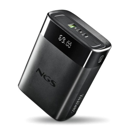 Powerbank 30000mAh NGS TWIX30/ 140W/ Compatible con Portátiles/ Negra