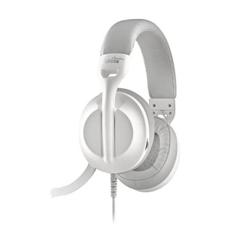 Auriculares NGS VOX805 USB-C/ con Micrófono/ USB Tipo-C/ Blancos