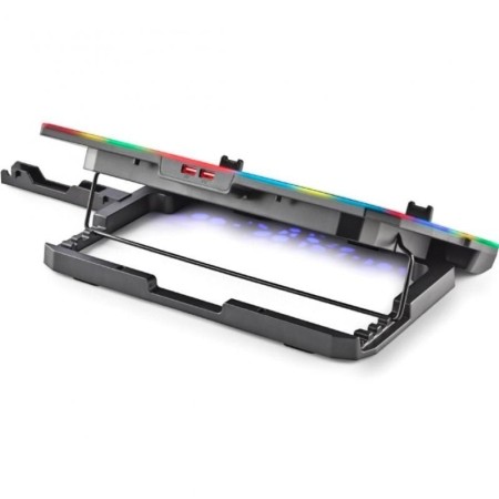 Soporte Refrigerante NGS Hero Stand para Portátiles hasta 15.6″/ Iluminación LED