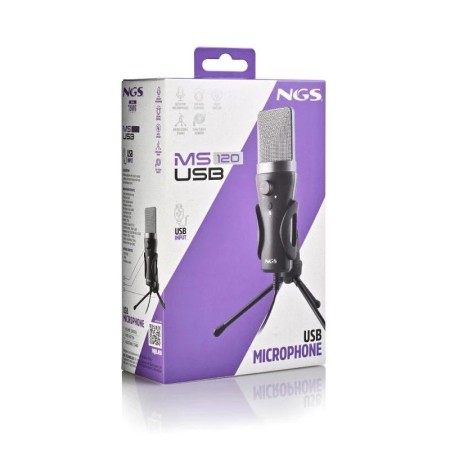 Micrófono NGS MS120USB/ USB 2.0