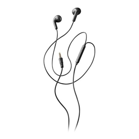 Auriculares Intrauditivos NGS Cross Flip/ con Micrófono/ Jack 3.5/ Negros