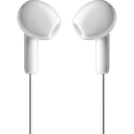 Auriculares Intrauditivos NGS Cross Flip/ con Micrófono/ Jack 3.5/ Blancos