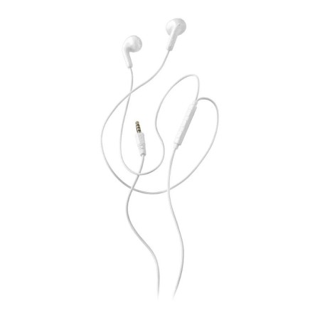Auriculares Intrauditivos NGS Cross Flip/ con Micrófono/ Jack 3.5/ Blancos