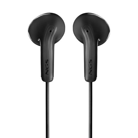 Auriculares Intrauditivos NGS Cross Glide/ con Micrófono/ USB Tipo-C/ Negros