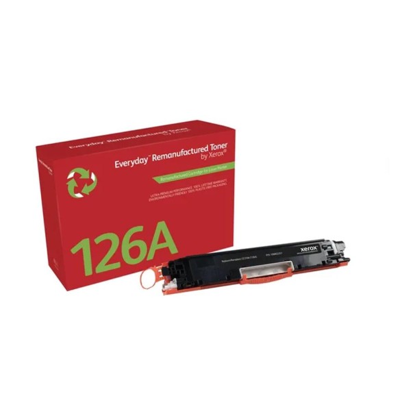 Toner xerox everyday compatible con hp 126a (ce310a)