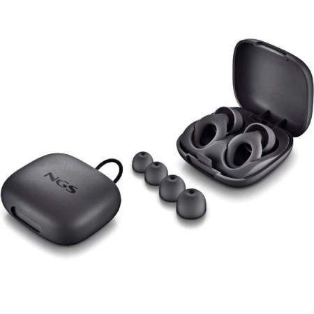 Tapones de oído NGS Noon/ S-M-L/ Negros