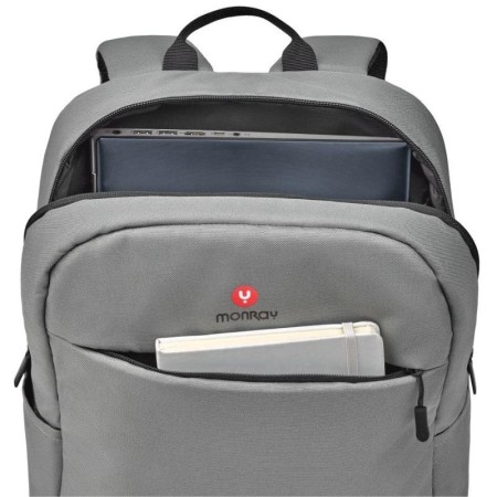 Mochila NGS Monray Sacks Venture para Portátiles hasta 15.6″/ Gris