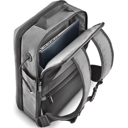 Mochila Expansible NGS Monray Sacks Horizon para Portátiles hasta 14″/ Impermeable/ Gris