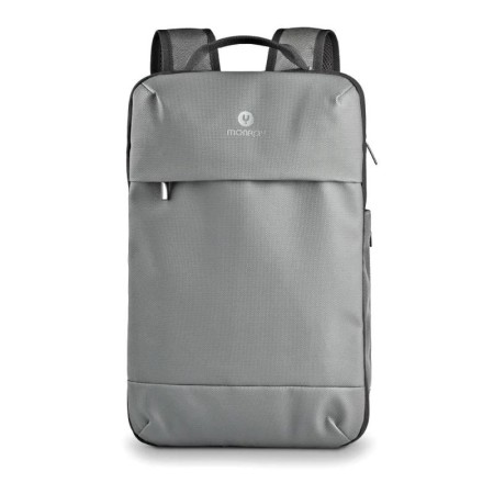 Mochila Expansible NGS Monray Sacks Horizon para Portátiles hasta 14″/ Impermeable/ Gris
