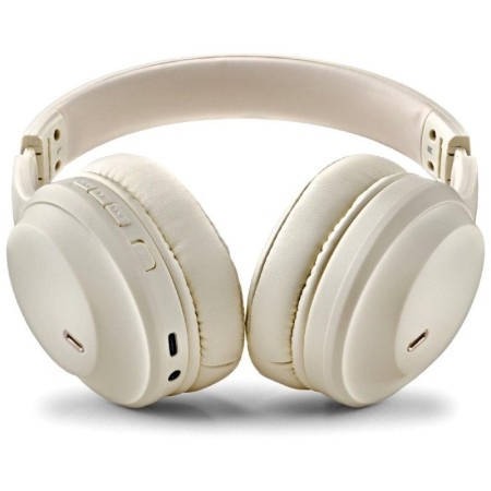 Auriculares Inalámbricos NGS Artica Glacier/ con Micrófono/ Bluetooth/ Beiges