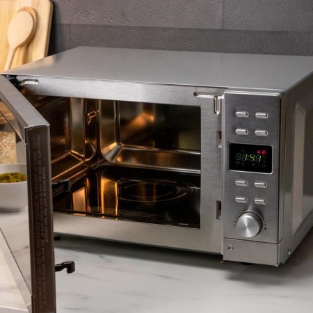 Microondas cecotec grandheat 2010 flatbed steel 700w grill 900w 20l