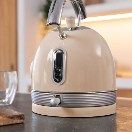 Hervidora de agua cecotec thermosense 420 vintage light beige 2200w 1.8l