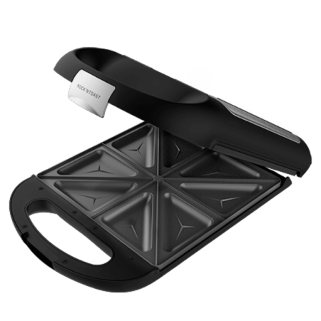 Sandwichera cecotec rockntoast family 1500w hasta 4 sandwiches