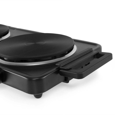 Cocina Eléctrica Orbegozo PE2855/ 2 placas 155 y 185mm/ 1000W - 1500W