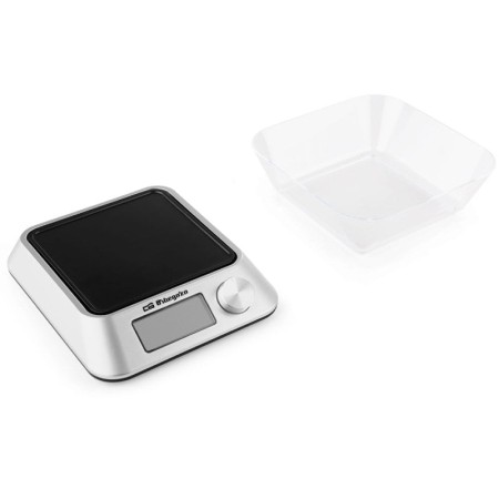 Báscula de Cocina Electrónica Orbegozo PC 1030 A/ hasta 5kg/ Plata