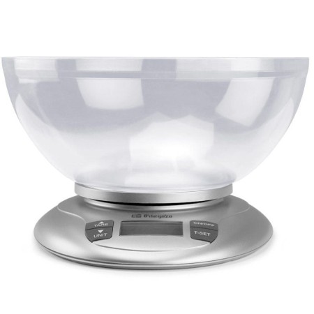 Báscula de Cocina Electrónica Orbegozo PC 2017 A/ hasta 3.5kg/ Plata