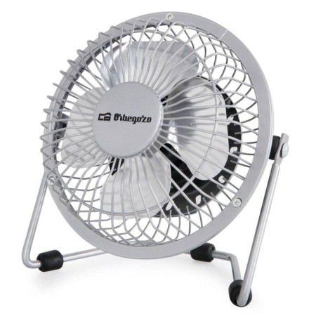 Ventilador de Sobremesa Orbegozo PW 1025/ 2.5W/ 4 Aspas/ 1 Velocidad