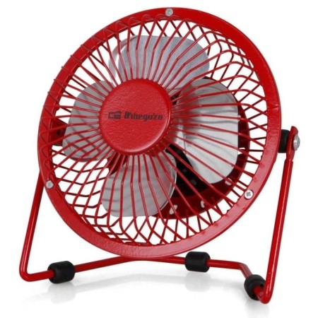 Ventilador de Sobremesa Orbegozo PW 1027/ 2.5W/ 4 Aspas/ 1 Velocidad