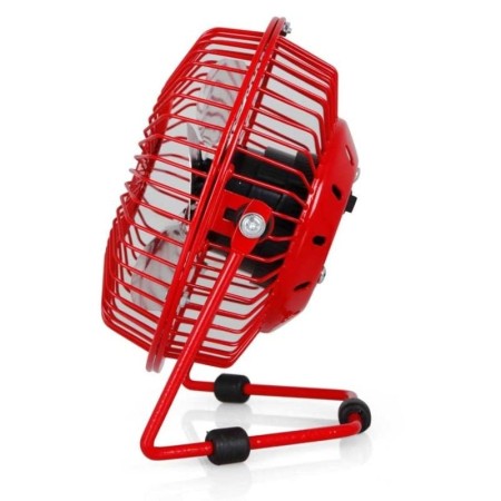 Ventilador de Sobremesa Orbegozo PW 1027/ 2.5W/ 4 Aspas/ 1 Velocidad