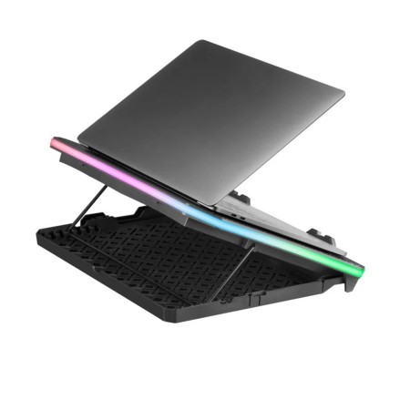 Soporte Refrigerante Mars Gaming MNBC6 para Portátiles hasta 19″/ Iluminación LED