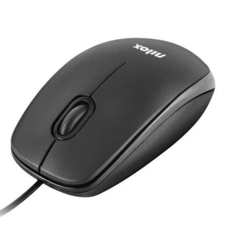 Mouse raton nilox mousb1003 usb 1600 dpi negro
