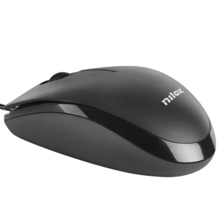 Mouse raton nilox mousb1003 usb 1600 dpi negro