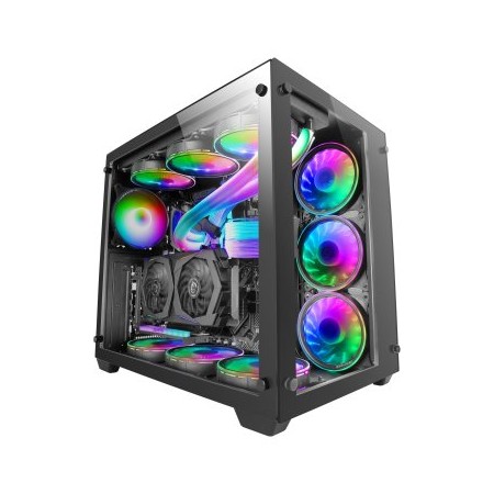 Caja ordenador mars gaming mcv3 negro e - atx 1 x usb 3.2 2 x usb 2.0
